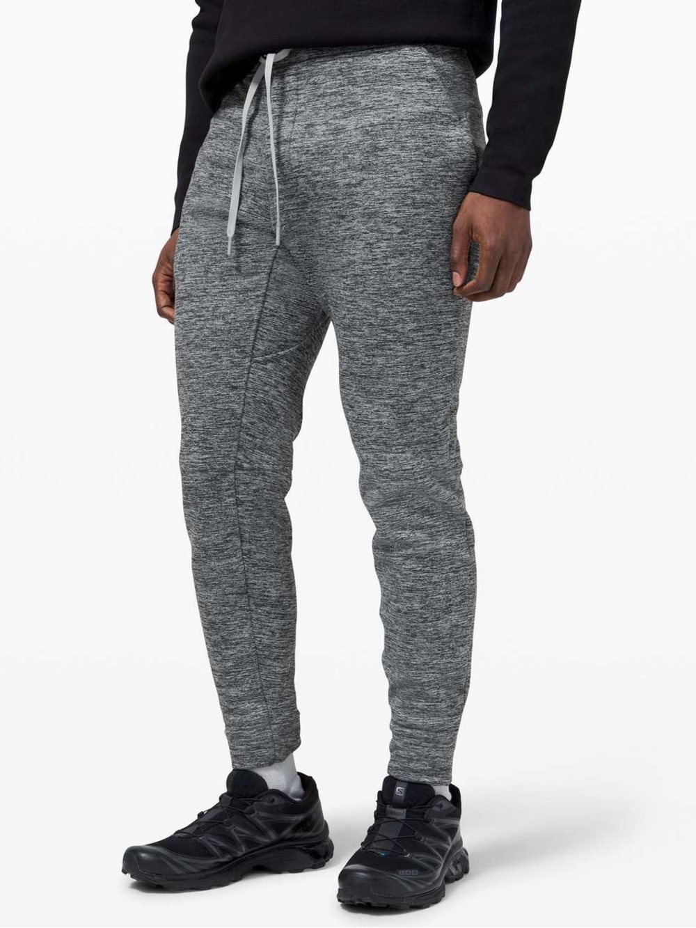 Men’s Lululemon Welterweight Fleece Jogger 28" Heathered Silver Gray Size Large